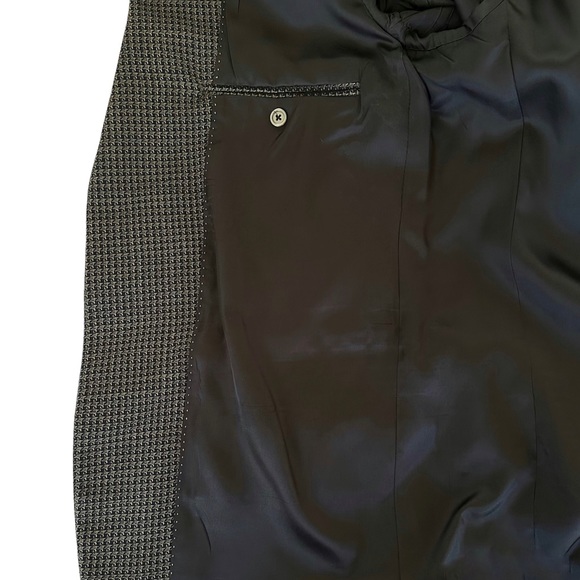 WILLIAM FIORAVANTI Men's 3 Button Wool Bespoke Blazer Sport Coat Size 39 Short - Picture 6 of 16